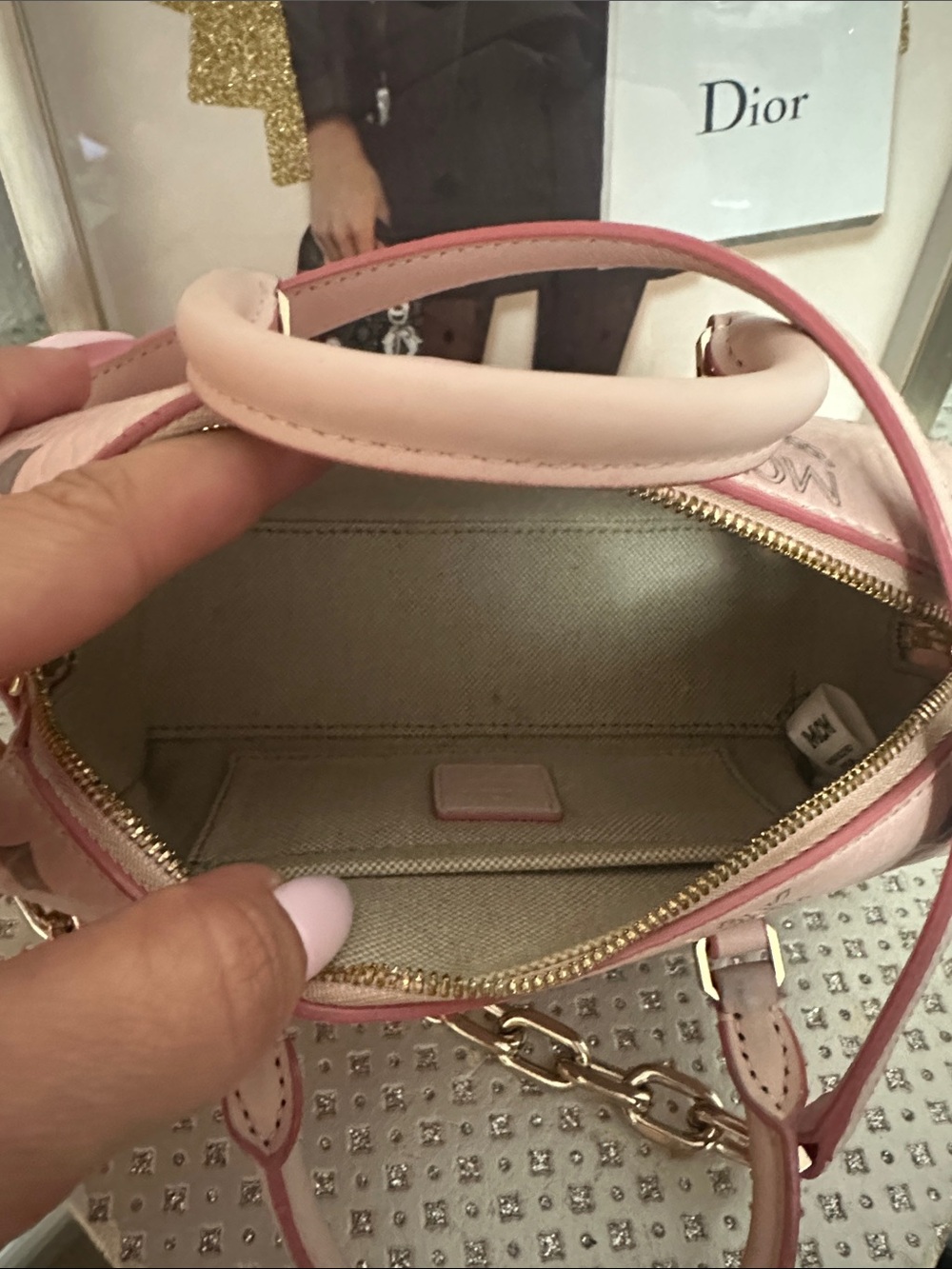 MCM Visetos Delmy Boston Bag - Picture 6 of 16